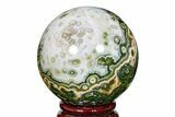 2.4" Unique Ocean Jasper Sphere - Madagascar - #168669-1